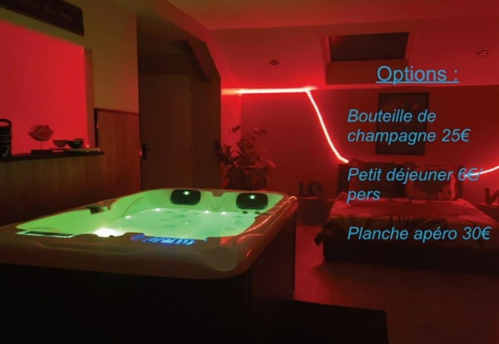 Bulles Etoilees Appartement Avec Jacuzzi Prive Montrevel-en-Bresse Buitenkant foto